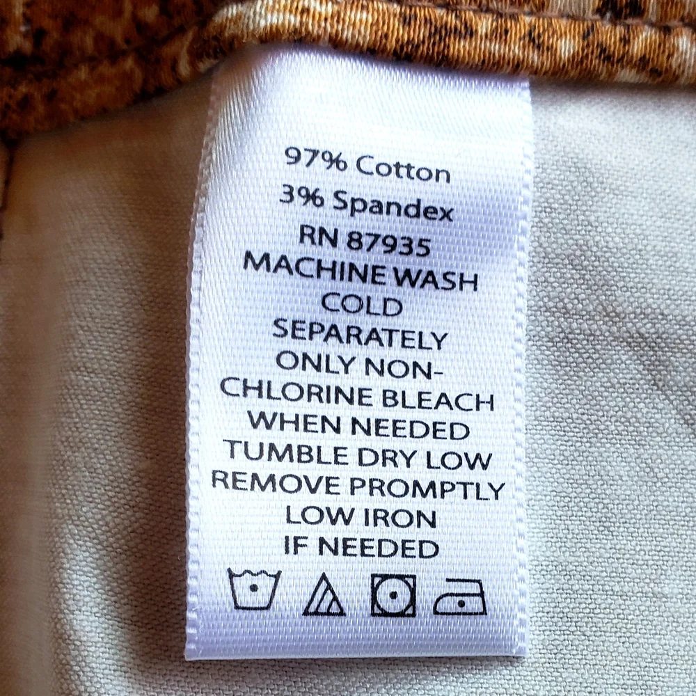 KELLY by Clinton Kelly Pencil Skirt Neutral Easy Care - Reg 14 - Picture 11 of 16